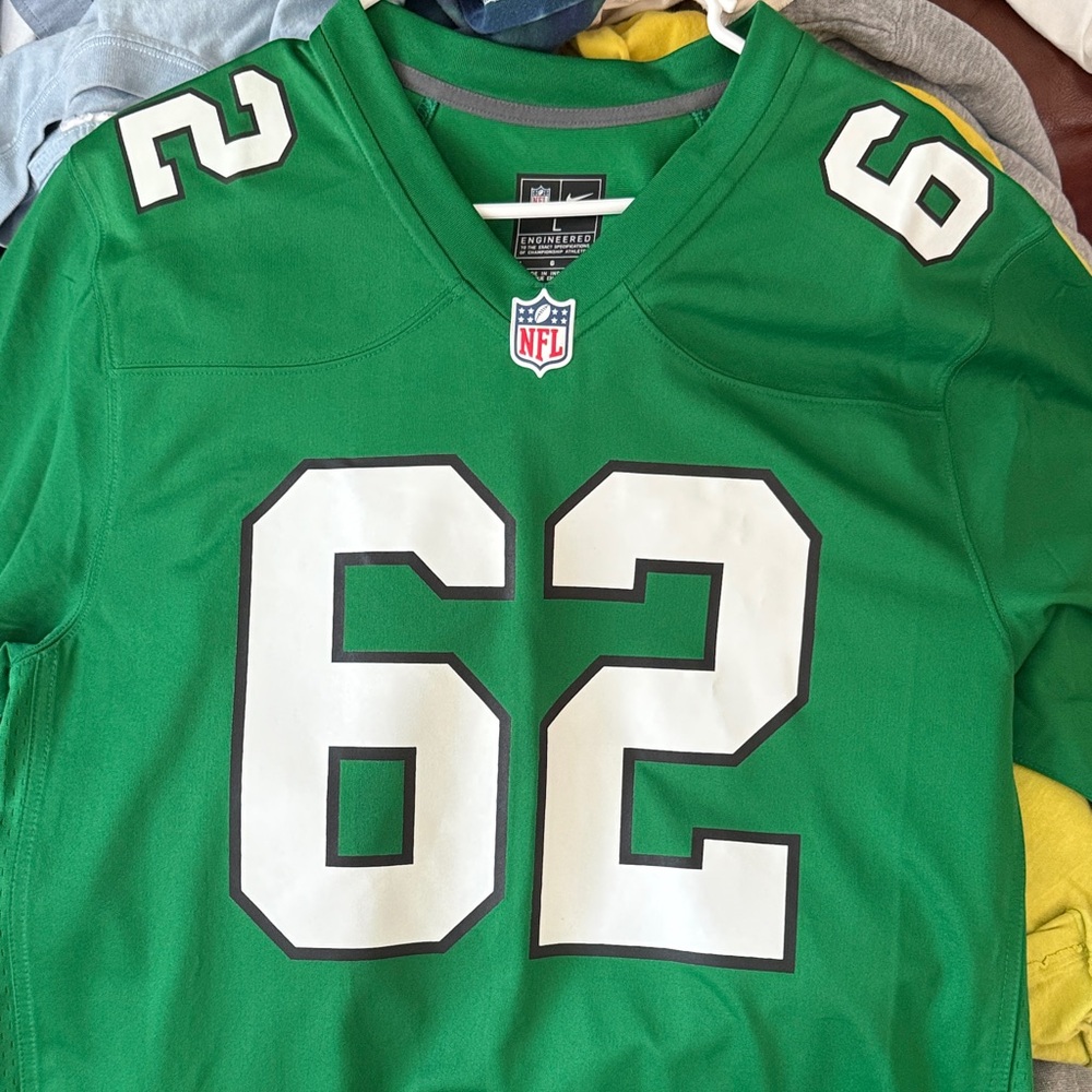 Eagles jersey Jason Kelce Large REAL